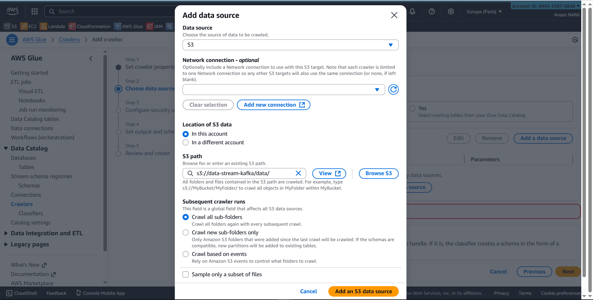 Crawler Configuration