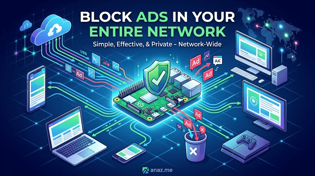 Cover image for "Setting Up Raspberry Pi as a Network-wide Ad Blocker with Pi-hole"