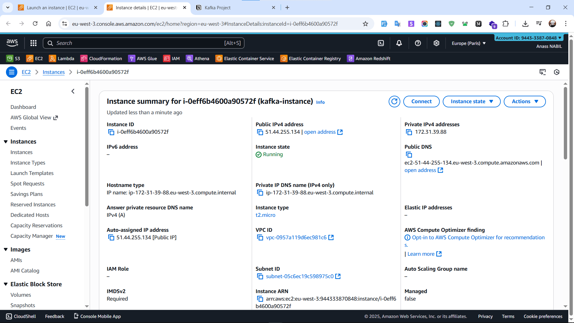 Launching EC2 Instance
